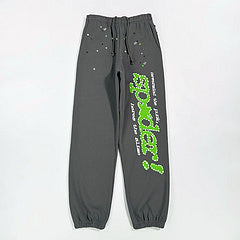 Sp5der Wait Web sports pants in slate grey