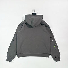 Sp5der Wait Web Hoodie in Slate Grey